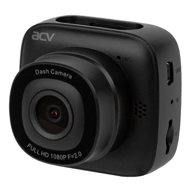 

Видеорегистратор ACV GQ120, 1920x1080 30 к/с, 120°, 2" 320x240, G-сенсор, черный (40358), GQ120