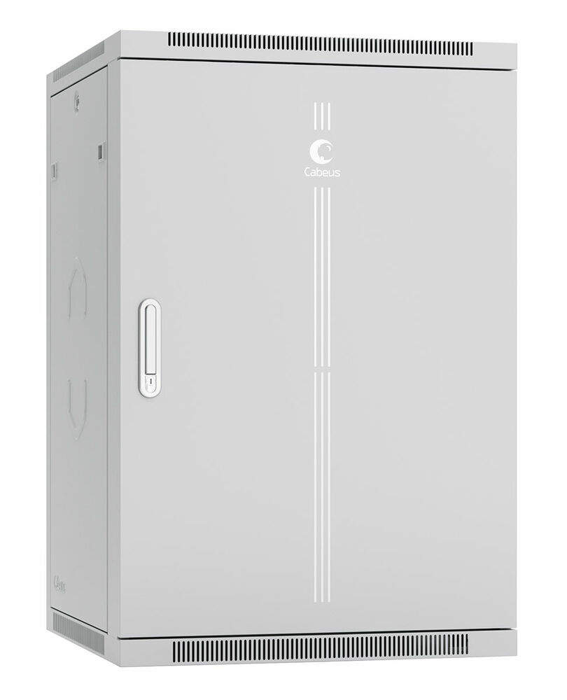 

Шкаф телекоммуникационный настенный 18U 600x600, металл, серый, Cabeus SH-05F-18U60/60m-R (SH-05F-18U60/60m-R), SH-05F-18U60/60m-R