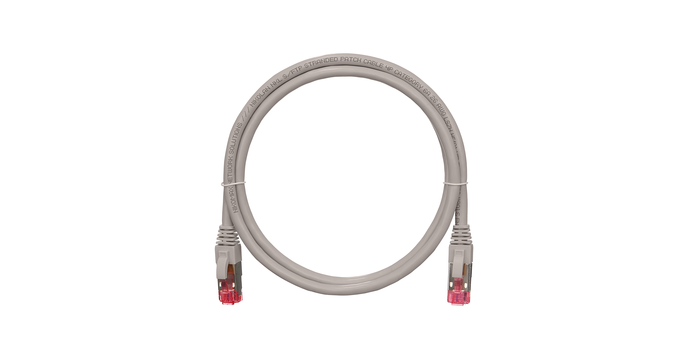

Патч-корд SSTP кат.6a, 1.5 м, RJ45-RJ45, серый, CU, NIKOMAX NMC-PC4SA55B-015-GY, NMC-PC4SA55B-015-GY