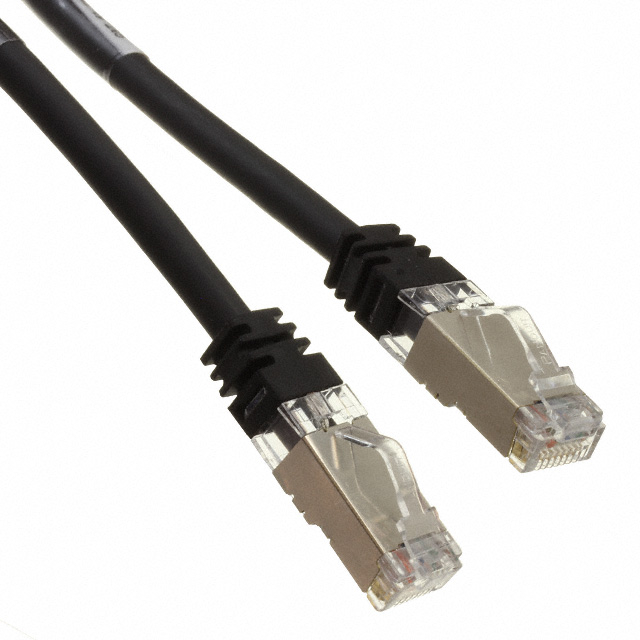 

Патч-корд STP кат.6a, 5 м, RJ45-RJ45, черный, PANDUIT STP6X5MBL, STP6X5MBL