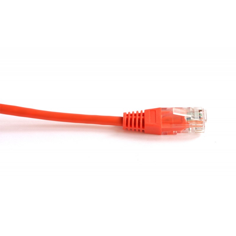 Патч-корд TWT UTP, кат.5e, 0.15 м, RJ45-RJ45, оранжевый