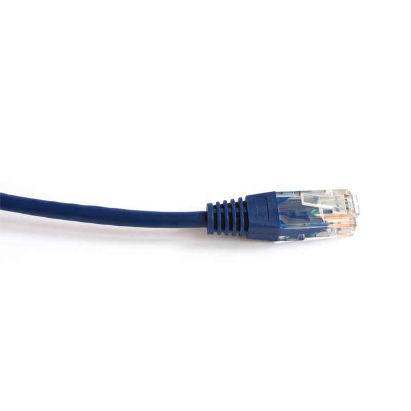 Патч-корд TWT UTP, кат.5e, 0.15 м, RJ45-RJ45, синий