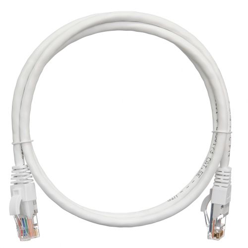 

Патч-корд UTP кат.5e, 0.3 м, RJ45-RJ45, белый, CU, LSZH, NIKOMAX NMC-PC4UD55B-003-C-WT, NMC-PC4UD55B-003-C-WT