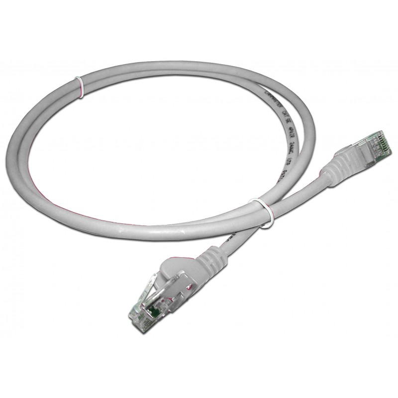 Патч-корд UTP кат.5e, 0.5 м, RJ45-RJ45, белый, LSZH, Lanmaster LAN-PC45/U5E-0.5-WH