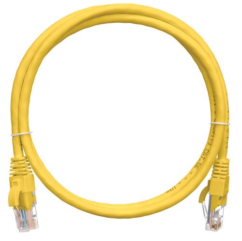 

Патч-корд UTP кат.5e, 0.5 м, RJ45-RJ45, желтый, CU, LSZH, NIKOMAX NMC-PC4UD55B-005-C-YL, NMC-PC4UD55B-005-C-YL