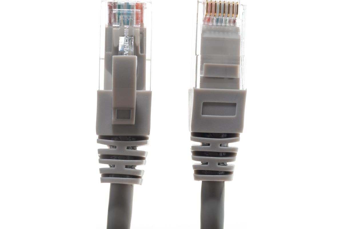 

Патч-корд UTP кат.5e, 0.5 м, RJ45-RJ45, серый, CU, LSZH, NIKOMAX NMC-PC4UD55B-005-C-GY, NMC-PC4UD55B-005-C-GY