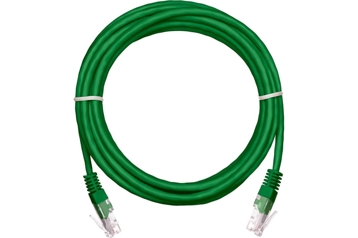 

Патч-корд UTP кат.5e, 10 м, RJ45-RJ45, зеленый, CU, 5 шт., NETLAN EC-PC4UD55B-BC-PVC-100-GN-5, EC-PC4UD55B-BC-PVC-100-GN-5