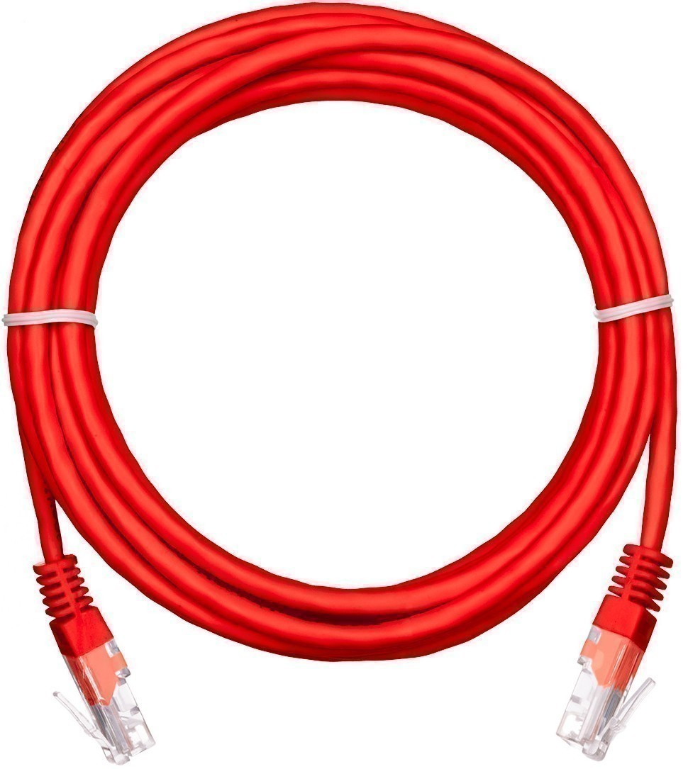 

Патч-корд UTP кат.5e, 10 м, RJ45-RJ45, красный, CU, 5 шт., NETLAN EC-PC4UD55B-BC-PVC-100-RD-5, EC-PC4UD55B-BC-PVC-100-RD-5