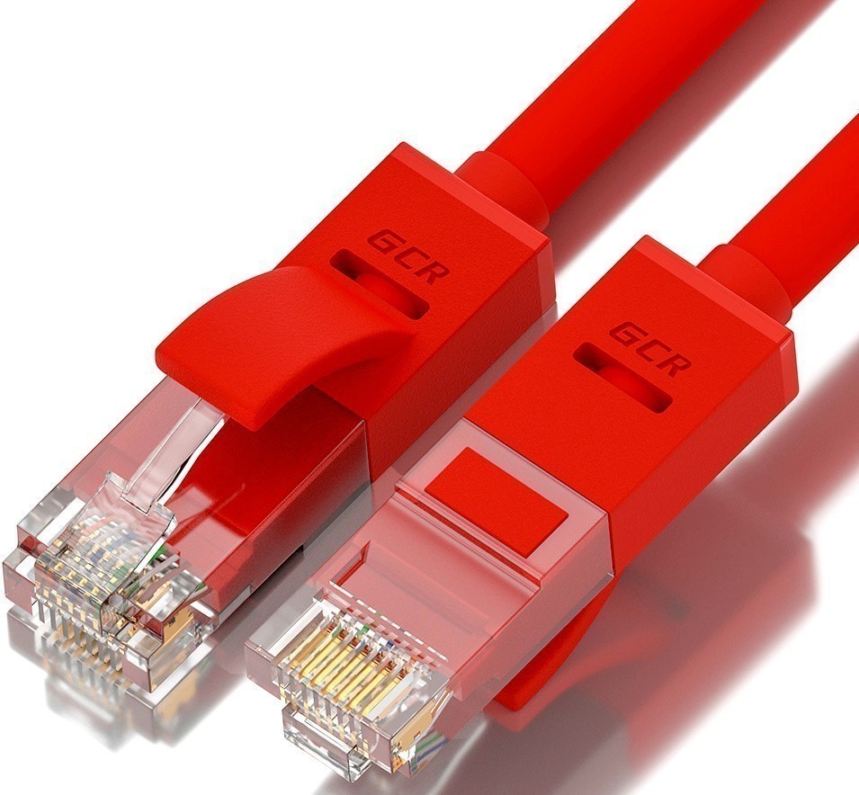 

Патч-корд UTP кат.5e, 10 м, RJ45-RJ45, красный, Greenconnect (GCR) GCR-LNC04-10.0m, GCR-LNC04-10.0m