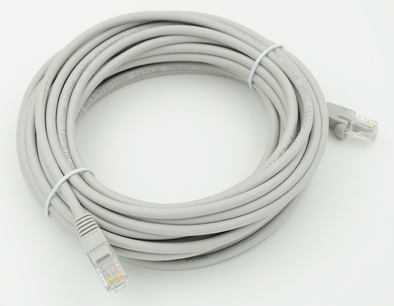

Патч-корд UTP кат.5e, 10 м, RJ45-RJ45, серый, Behpex (6921890500002)