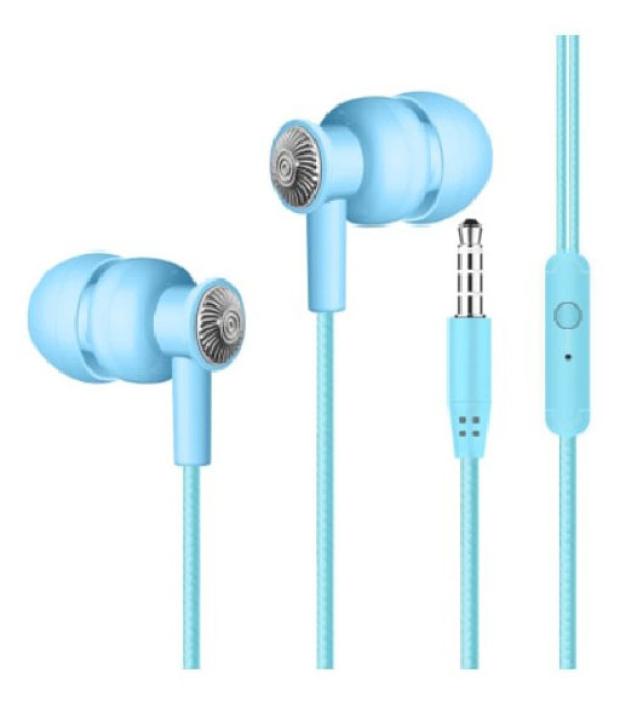 

Проводные наушники Red Line E01, Jack 3.5mm, синий (E01), E01