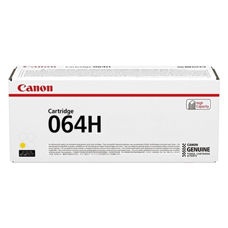 

Картридж лазерный Canon 064H/4932C001, желтый, 10400 страниц, оригинальный для Canon MF832Cdw, 064H