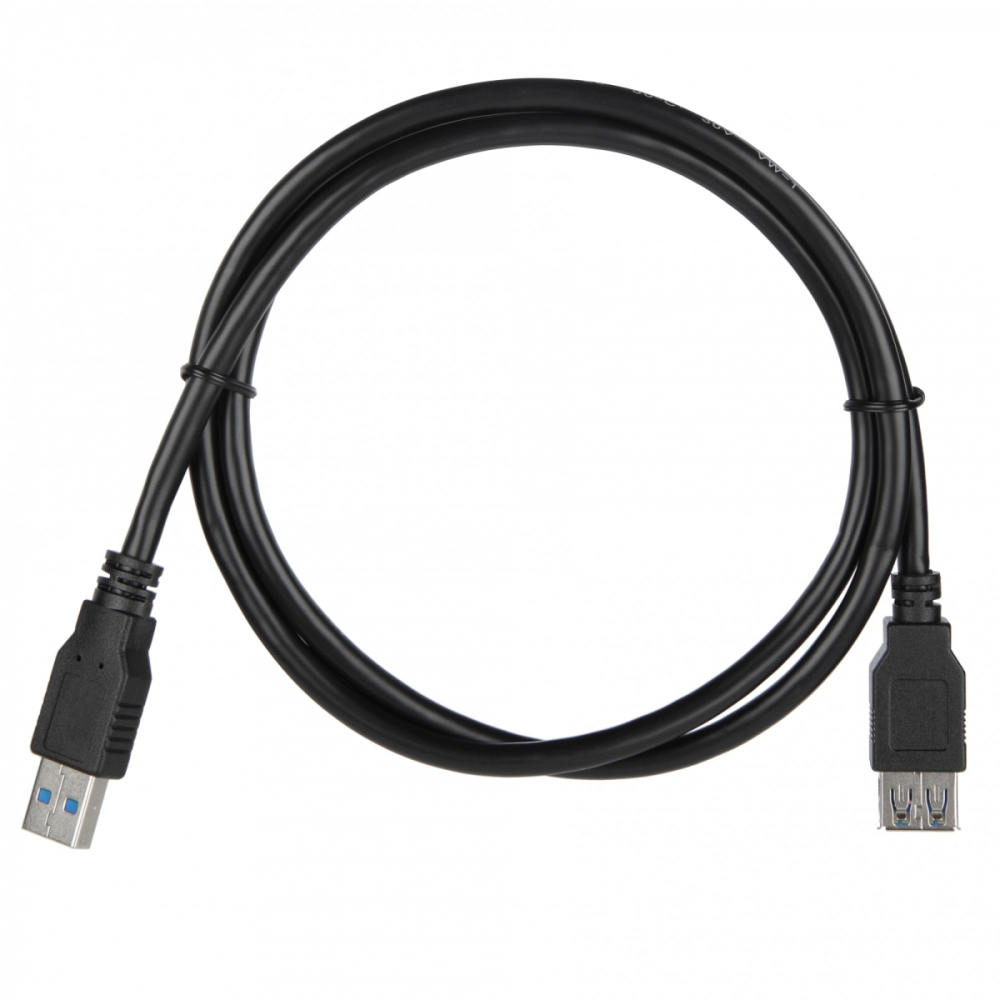 

Кабель-удлинитель USB(Am)-USB(Af), 1 м, черный, ACD (ACD-U3AAF-10L)
