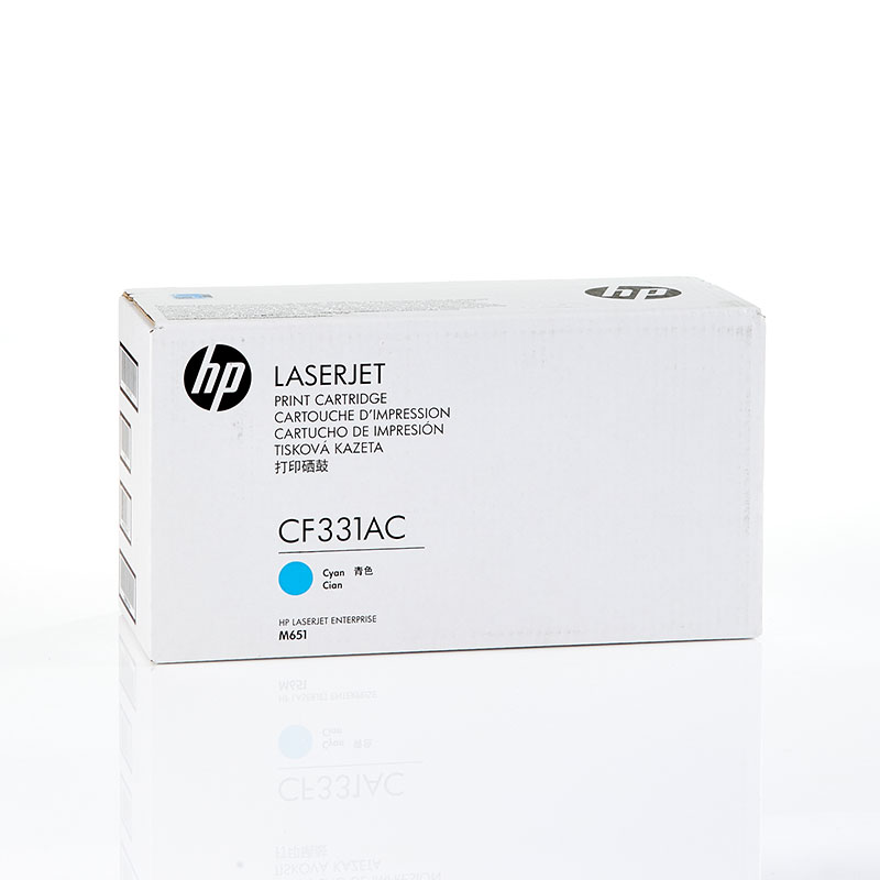 

Картридж лазерный HP 654A/CF331AC, голубой, 15000 страниц, оригинальный для HP CLJ Ent M651n/M651dn/M651xh/M680dn, белая коробка, 654A