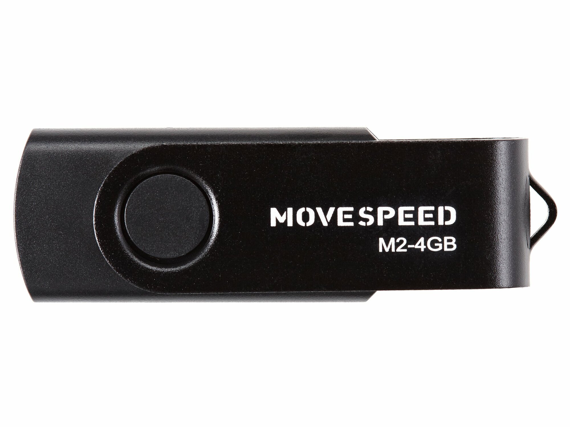 Флешка 4Gb USB 2.0 Move Speed M2, черный (M2-4G)