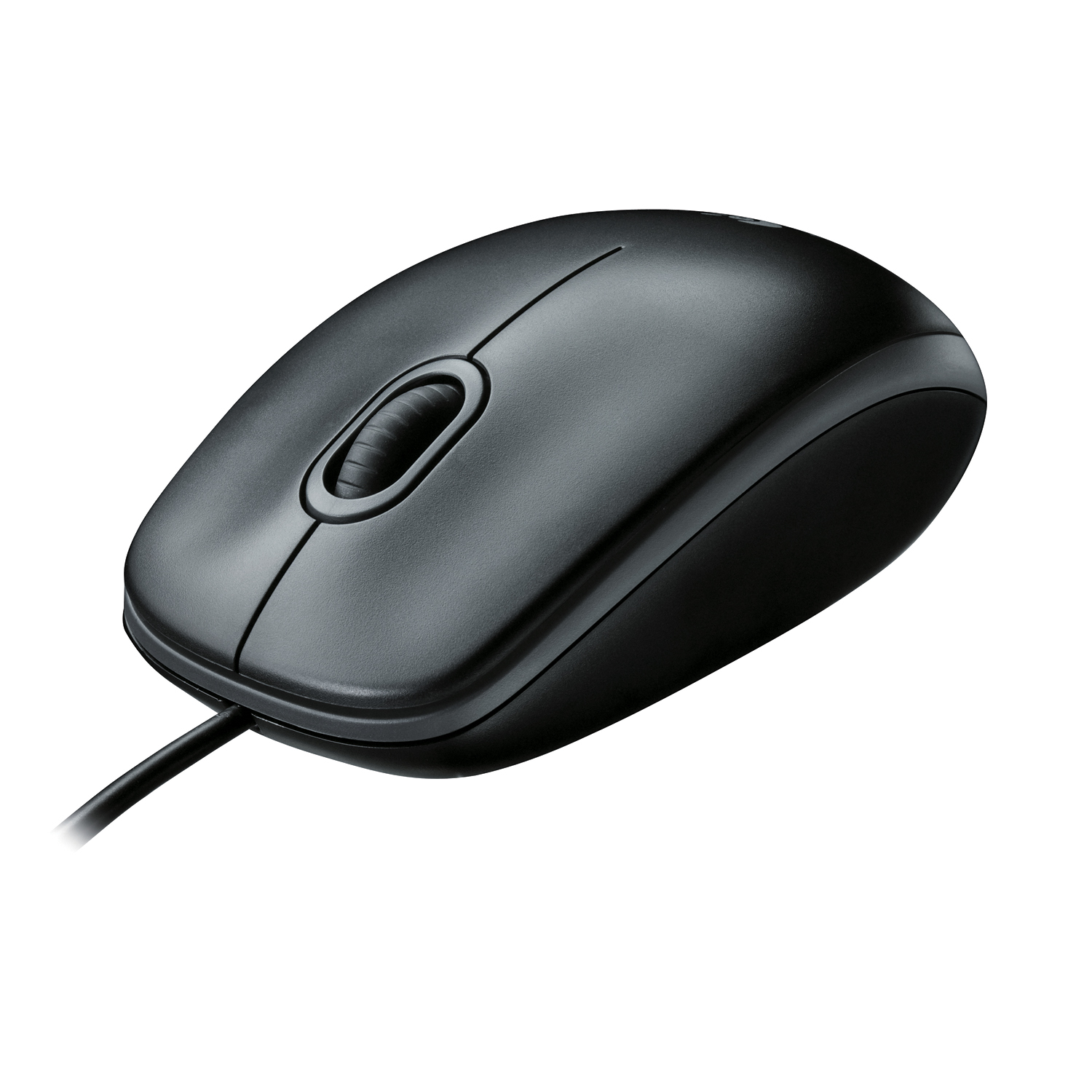 Мышь Logitech B100, USB, черный (910-006605)