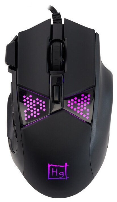 

Мышь проводная Harper Raven GM-B50, 3200dpi, оптическая светодиодная, USB, черный (Raven GM-B50), Raven GM-B50