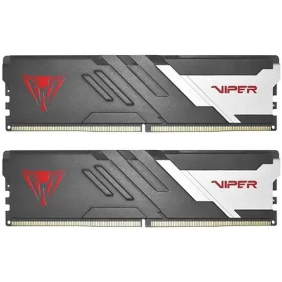 

Комплект памяти DDR5 DIMM 32Gb (2x16Gb), 6800MHz, CL34, 1.4 В, Patriot Memory, Viper Venom Black (PVV532G680C34K) Retail