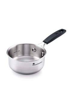 

Сотейник Bergner BGEU-3775 SMART MASTERPRO 16 см, нержавеющая сталь, антипригарное покрытие, серебристый без крышки, BGEU-3775