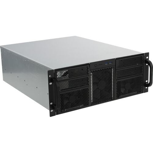 Корпус Procase RE411-D4H11-E-55, E-ATX, 4U RM, без БП