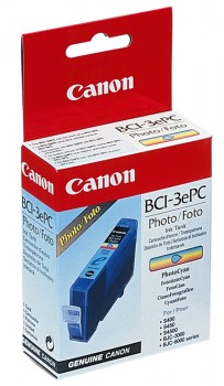 

Картридж струйный Canon BCI-3PC (4483A002), фото-голубой, оригинальный, ресурс 390 страниц, для BJC-6000, BCI-3PC