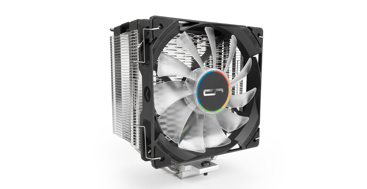 

Кулер для процессора Cryorig H7 Quad Lumi для Socket/115x/1200/2011/2011-3/2066/AM2/AM2+/AM3/AM3+/FM1/AM4/FM2/FM2+, 120 мм, 1600rpm, 25 дБА, 160 Вт, 4-pin PWM+4-pin 12V RGB, Al+Cu, RGB, H7 Quad Lumi