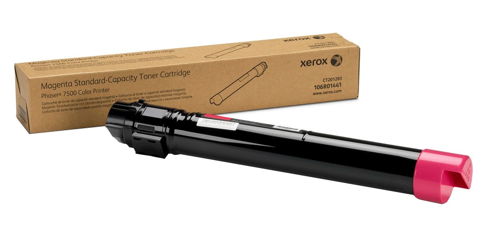 

Картридж лазерный Xerox 106R01441, пурпурный, 9600 страниц, оригинальный для Phaser 7500