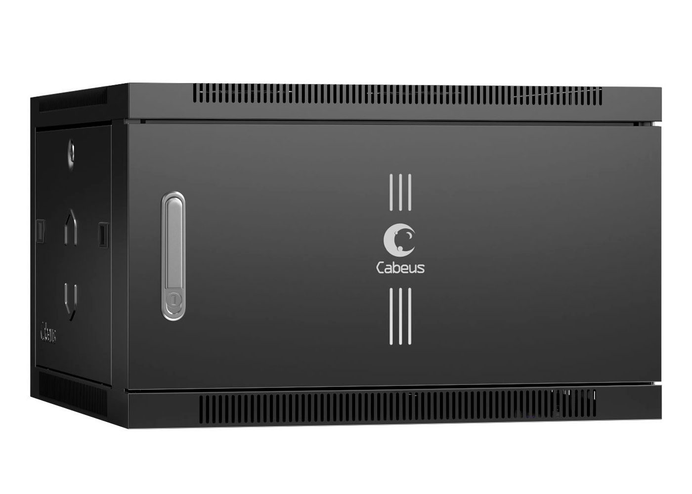 

Шкаф телекоммуникационный настенный 6U 600x600, металл, черный, Cabeus SH-05F-6U60/60m-BK (SH-05F-6U60/60m-BK), SH-05F-6U60/60m-BK