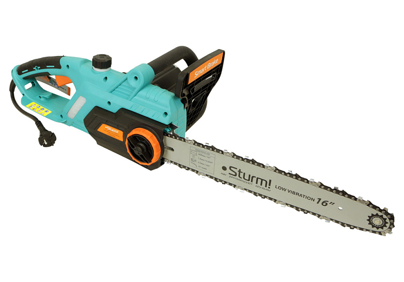 

Пила цепная Sturm! CC2416PSL, 2.4 кВт, шина 40 см, шаг 3/8 дюйма, 6 кг (CC2416PSL), CC2416PSL