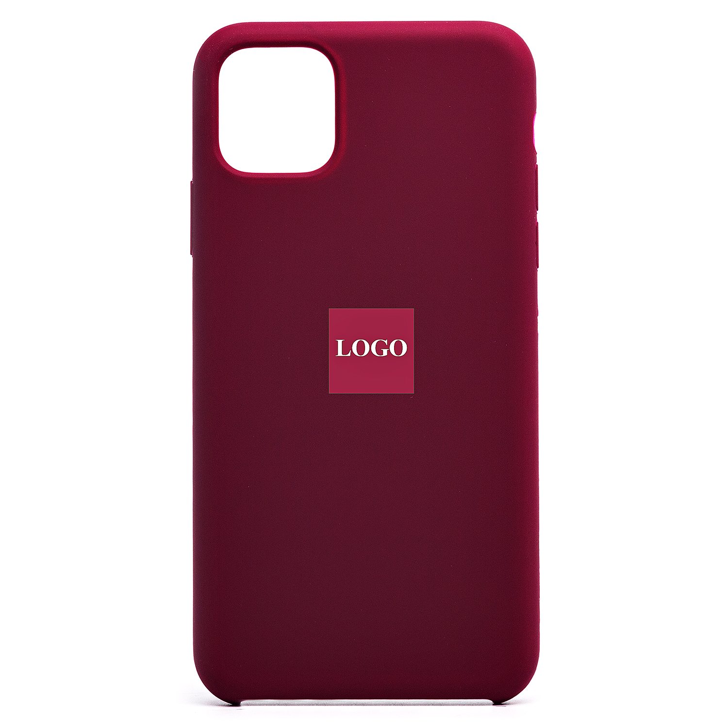 

Чехол-накладка ORG Soft Touch для смартфона Apple iPhone 11 Pro Max, силикон, бордовый (120274)