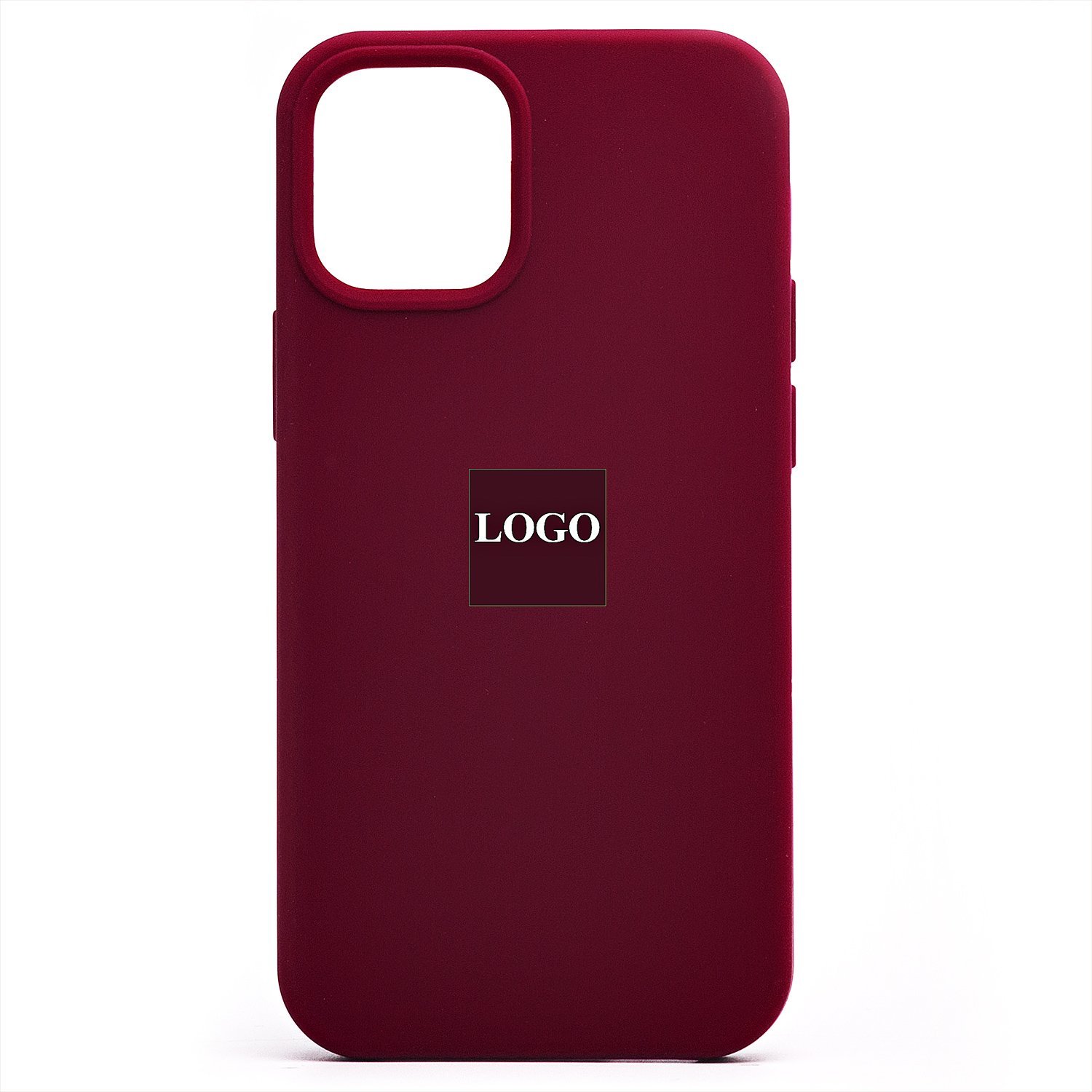 

Чехол-накладка ORG Soft Touch для смартфона Apple iPhone 12 mini, силикон, bordo (120301)