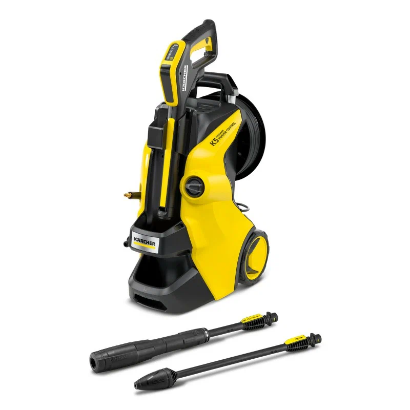 Мойка высокого давления KARCHER K 5 Premium Power Control EU, 143 атм, 500 л/ч, шланг 10 м, сетевой шнур 5 м, корпус насоса N-Cor (би-компонентная), забор воды из емкости, 13.9 кг (1.324-573.0)