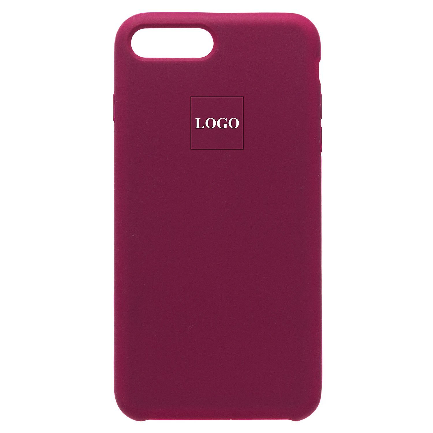 

Чехол-накладка ORG Soft Touch для смартфона Apple iPhone 7 Plus/8 Plus, силикон, бордовый (120276)