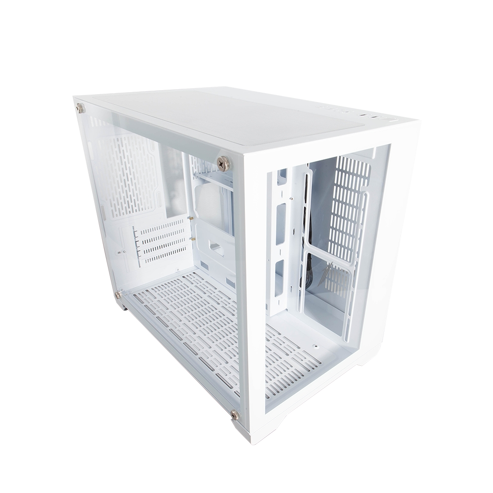 

Корпус 1STPLAYER MEGAVIEW MV6, mATX, Mini-Tower, 2xUSB 3.0, белый, без БП (MV6-WH), MEGAVIEW MV6
