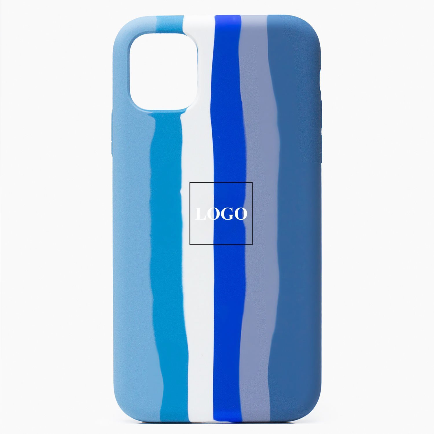 

Чехол-накладка ORG для смартфона Apple iPhone 11, blue rainbow (129625)