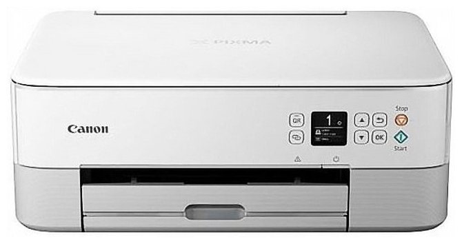 МФУ лазерная Canon Pixma TS5351, A4, цветной, 13стр/мин (A4 ч/б), 7стр/мин (A4 цв.), 4800x1200dpi, Wi-Fi, USB, белый (3773C126)