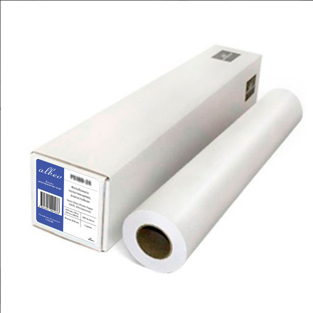 

Бумага рулон 24"(610мм) x 45.7 м, втулка 2" (50.8мм), 90 г/м², белизна 146%, Albeo InkJet Paper Z90-24-1 универсальная, Z90-24-1
