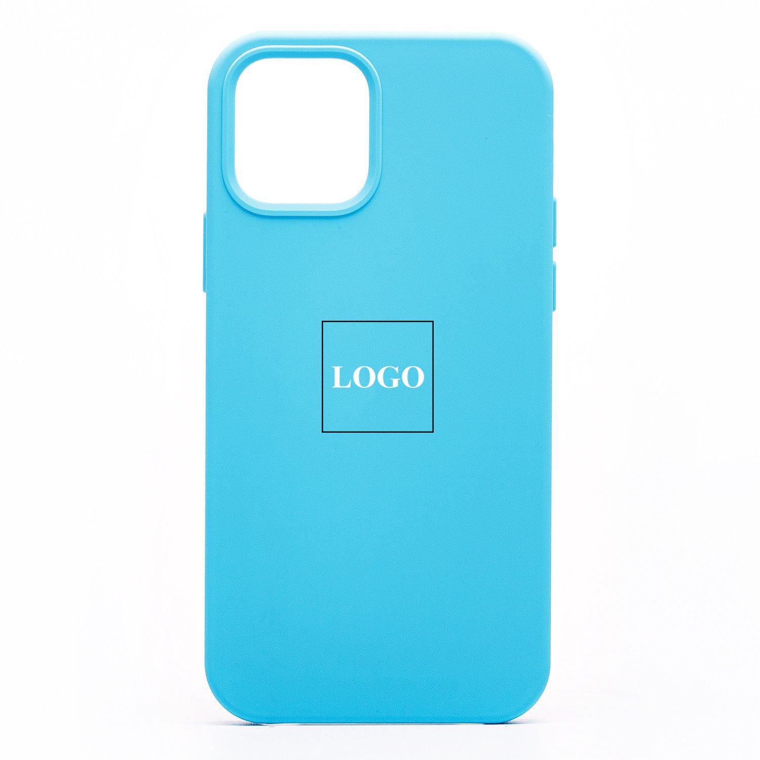 

Чехол-накладка ORG для смартфона Apple iPhone 12/12 Pro, light blue (133762)