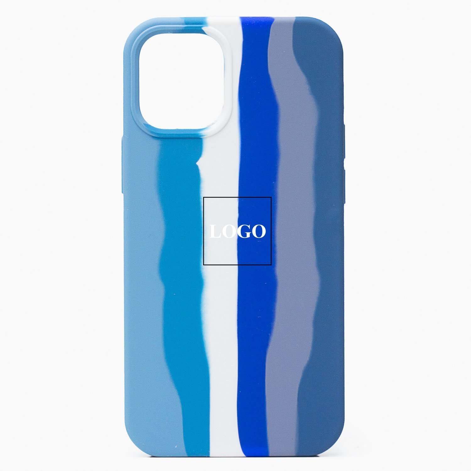 

Чехол-накладка ORG для смартфона Apple iPhone 12 Pro Max, blue rainbow (129628)