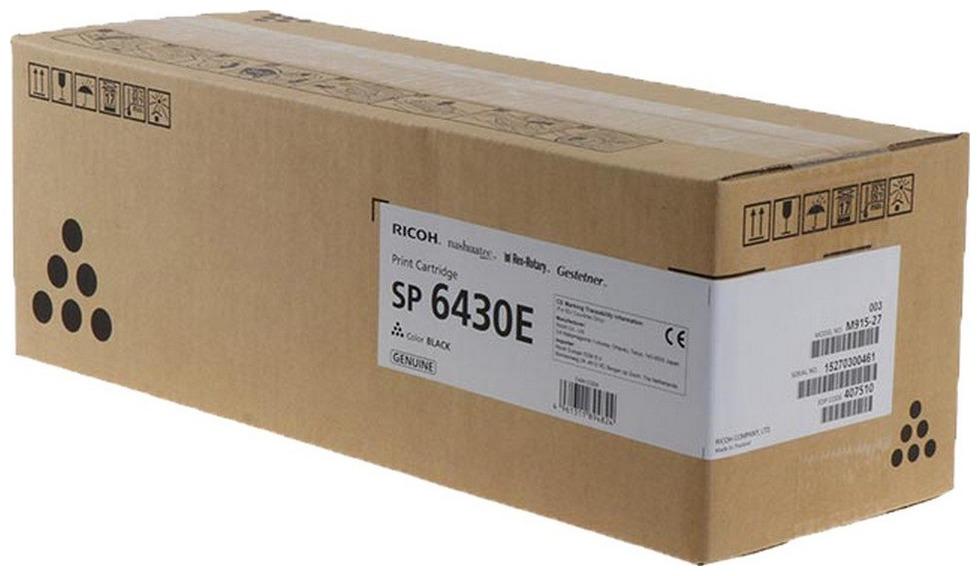 

Картридж лазерный Ricoh SP6430E/407510, черный, 10000 страниц, оригинальный для Ricoh SP6430DN, SP6430E