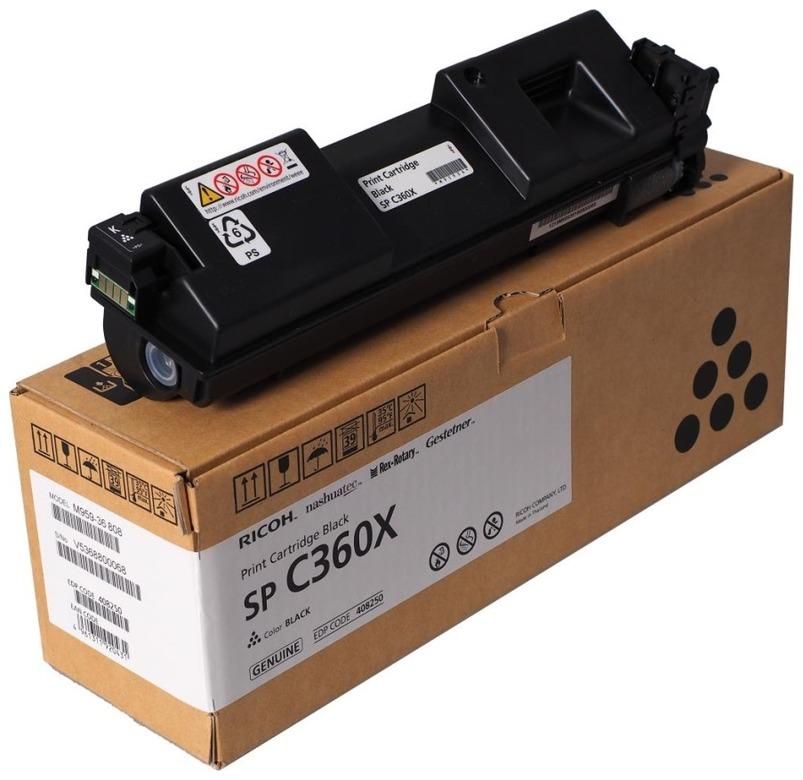 

Картридж лазерный Ricoh SPC360X/408250, черный, 10000 страниц, оригинальный для Ricoh SPC361SFNw, SPC360X