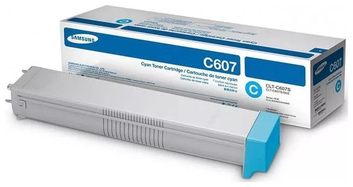 

Картридж лазерный Samsung CLT-C607S/SS540A, голубой, 15000 страниц, оригинальный для Samsung CLX-9250ND, CLX-9350ND, CLX-9252NA, CLX-9352NA, CLT-C607S