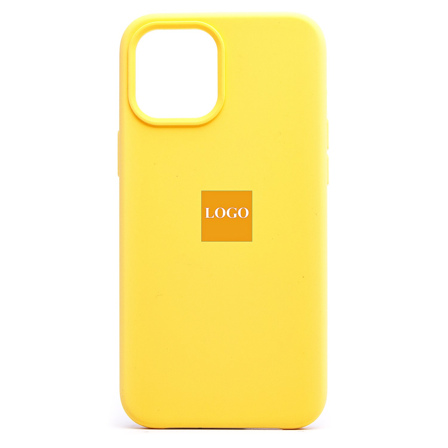 

Чехол-накладка ORG для смартфона Apple iPhone 12 Pro Max, soft-touch, yellow (120332)