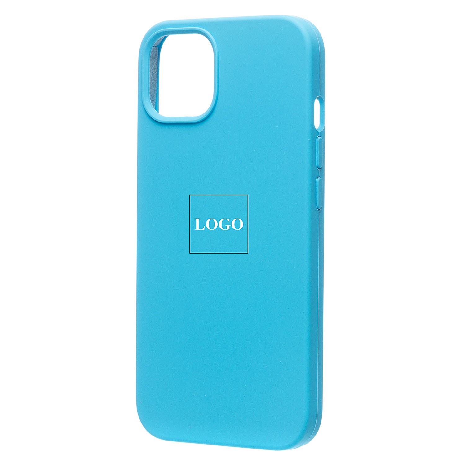 

Чехол-накладка ORG для смартфона Apple iPhone 13, light blue (133359)
