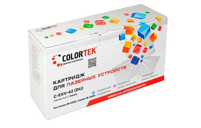 

Картридж Colortek EXV42 для Canon iR 2202/2202N (СТ-EXV42)