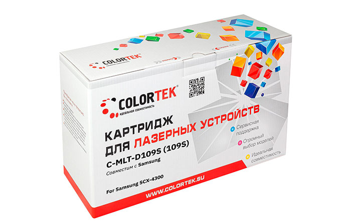 

Картридж Colortek MLT-D109S для Samsung (СТ-MLT-D109S)