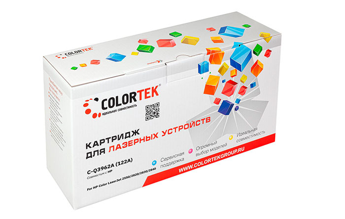 

Картридж Colortek Q3962A желтый (СТ-Q3962A)