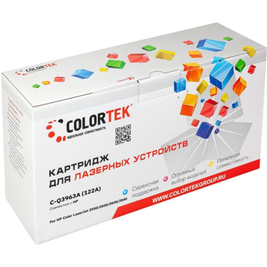 

Картридж Colortek Q3963A пурпурный (СТ-Q3963A)