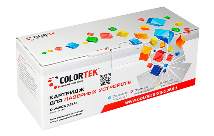 

Картридж Colortek Q6002A (124A) желтый (СТ-Q6002A)