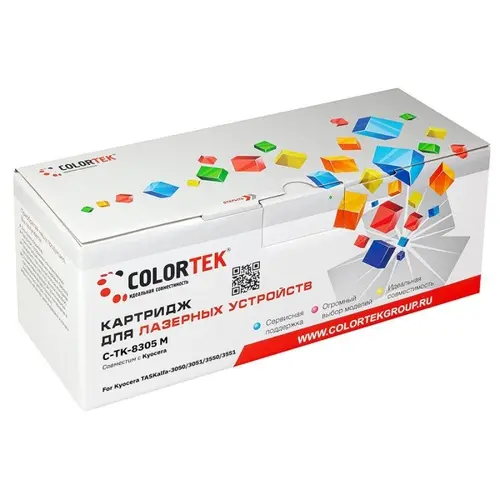 

Картридж Colortek TK-8305M для Kyocera, пурпурный (СТ-TK-8305M)